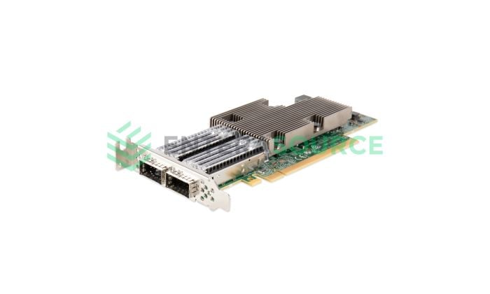 Dell 61RP9 Dual Port 100GB QSFP56 PCI-E HFA [Low Profile] | Broadcom 57508 Base View