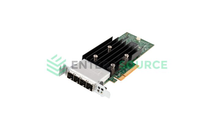 Dell 1KH9T PERC HBA355e Quad Port 12G Mini SAS HBA [Low Profile] | LSI SAS3816 Base View