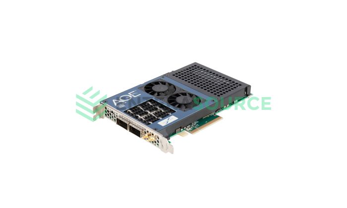 SolarFlare SFA7942Q Dual Port 40Gbps QSFP+ AOE Server Adapter Base View