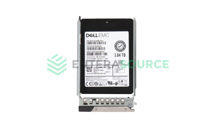 Dell FYP5F 3.84TB TLC SATA SSD 2.5" 6Gbps RI Solid State Drive | MZ7LH3T8HMLT0D3 Base View