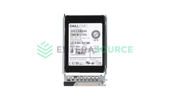 Dell NRR34 1.92TB TLC SAS 2.5" 24Gbps RI Solid State Drive | MZILG1T9HCJR-00AD3 Base View