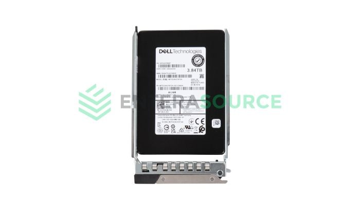 Dell CHF46 3.84TB TLC SATA SSD 2.5" 6Gbps RI Solid State Drive | MTFDDAK3T8TGA Base View