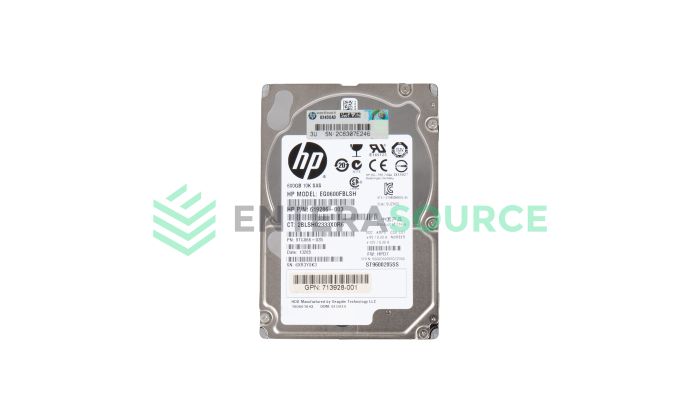 HP 619286-003 600GB 10K SAS 2.5" 6Gbps Hard Drive | Seagate ST9600205SS Base View