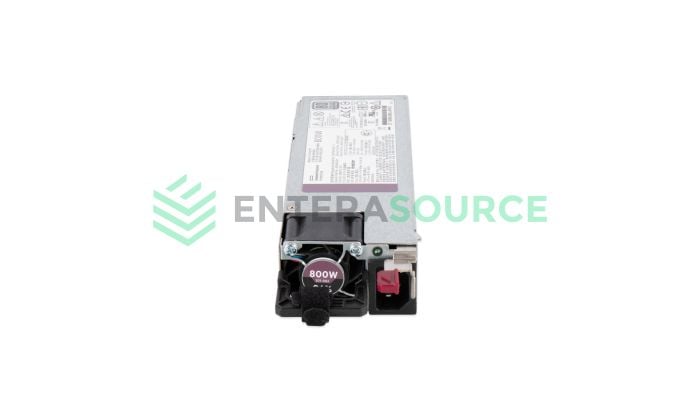 HPE 865412-201 ProLiant Gen10 800W FS LH 80+ Platinum Hot Plug AC Power Supply Base View