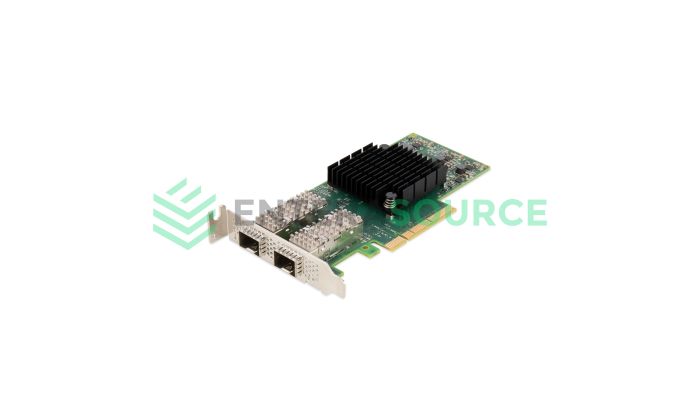 Mellanox CX4121A Dual-Port 25GB SFP28 PCI-E Ethernet Card [Low Profile] Base View