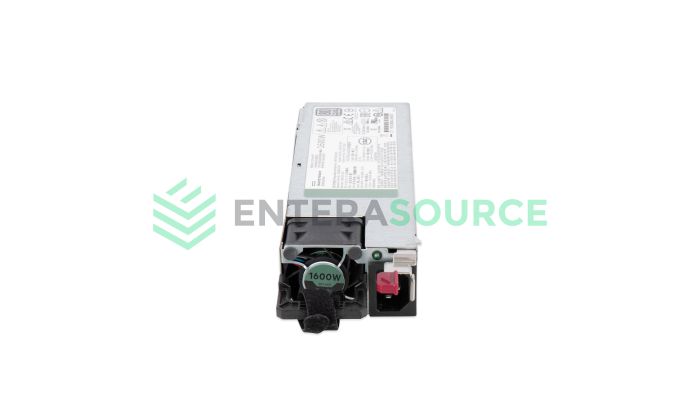 HPE 830270-201 ProLiant Gen10 1600W FS LH 80+ Platinum Hot Plug AC Power Supply Base View
