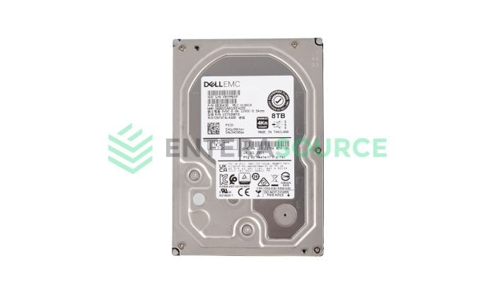 EMC 118000784 8TB 7.2K NL SAS 3.5" 12Gbps 4K Hard Drive | WD 0B36430 Base View