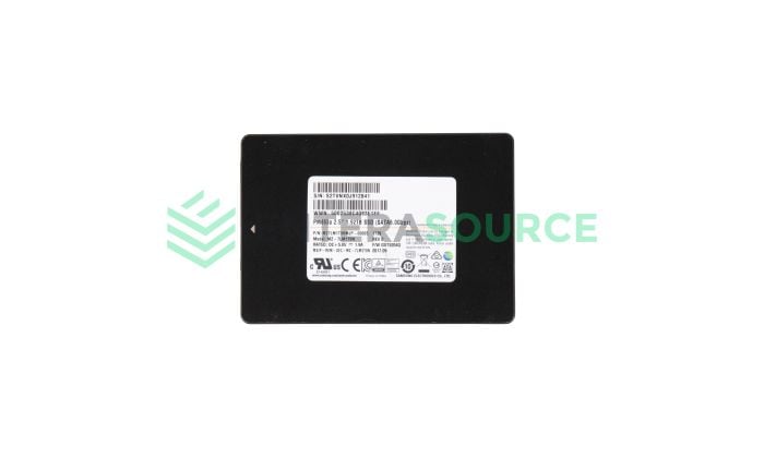 Samsung MZ7LM1T9HMJP-00005 1.92TB TLC SATA SSD 2.5" 6Gbps RI Solid State Drive Base View