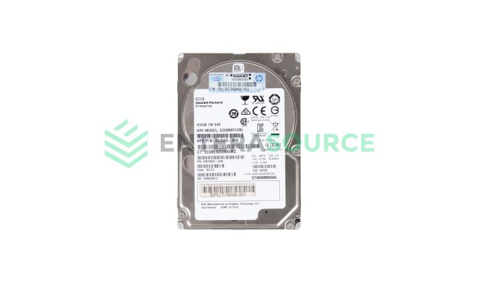HPE 693569-008 900GB 10K SAS SFF 6Gbps ENT DP Hard Drive Base View