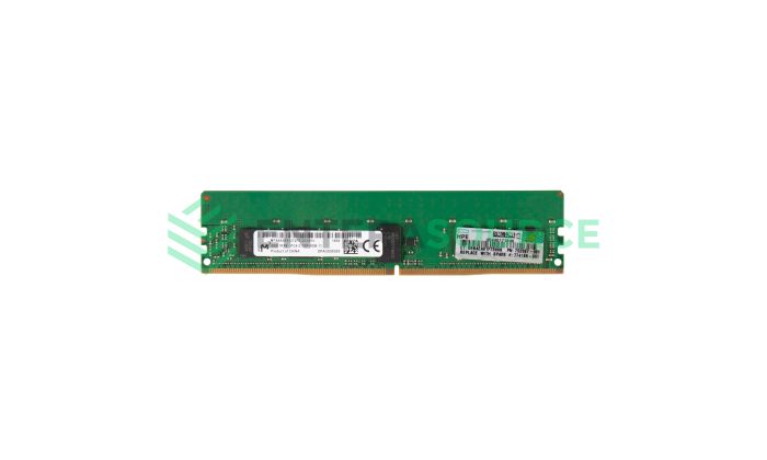 Micron MTA9ASF51272PZ-2G1B1 4GB DDR4-2133P PC4-17000 1Rx8 Server Memory Module Base View