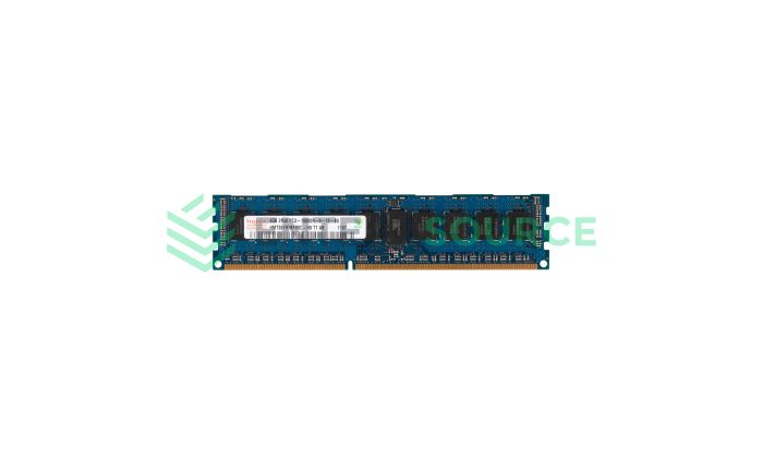 Hynix HMT351R7BFR8C-H9 4GB 2Rx8 DDR3-1333 PC3-10600R Server Memory Module Base View