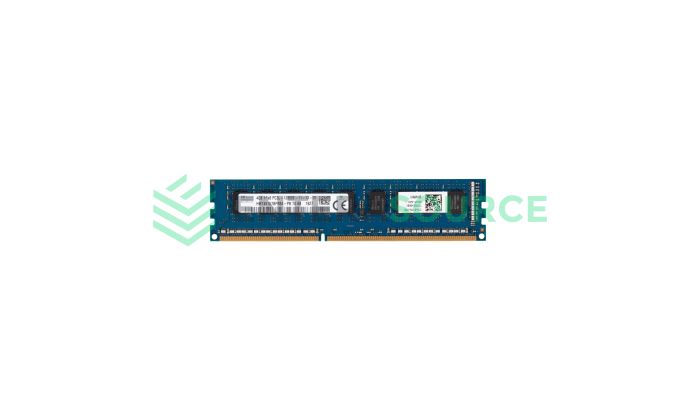 Hynix HMT451U7BFR8A-PB 4GB 1Rx8 DDR3-1600 (PC3L-12800E) Server Memory Module Base View