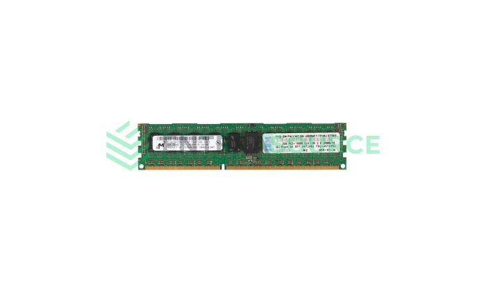 Micron MT18JSF25672PDZ-1G4F1 2GB 2Rx8 DDR3-1333 PC3-10600R Server Memory Module Base View
