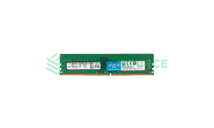Micron MTA16ATF2G64AZ-2G6 16GB 2Rx8 DDR4-2666V-U (PC4-21300) Non-ECC UDIMM Base View