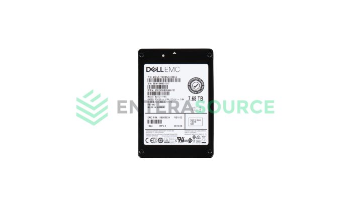 EMC 118000634 Unity 7.68TB SAS SSD 2.5" 12Gbps RI Solid State Drive | MZ-ILS7T60 Base View