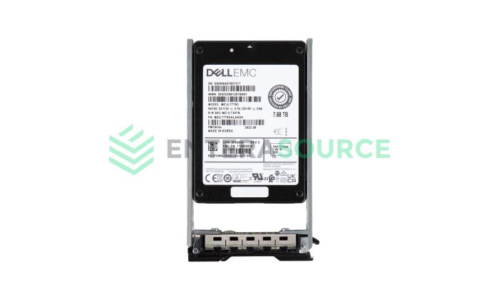 Dell FGNR4-CML Compellent 7.68TB TLC SAS 2.5" 12Gbps RI SSD | Samsung MZ-ILT7T6C Base View