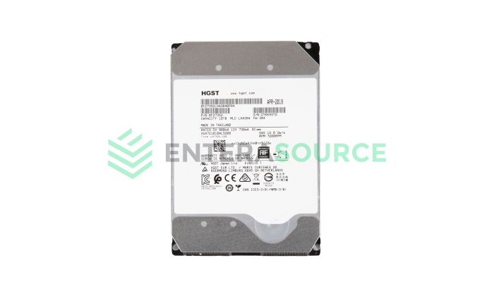 HGST HUH721010AL5200 10TB 7.2K SAS 3.5" 12Gbps Hard Drive Base View
