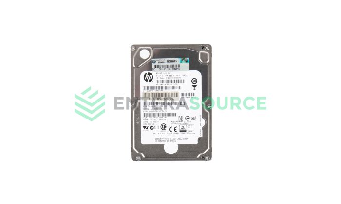 HPE 689287-002 450GB 10K SAS SFF 6Gbps ENT DP Hard Drive Base View