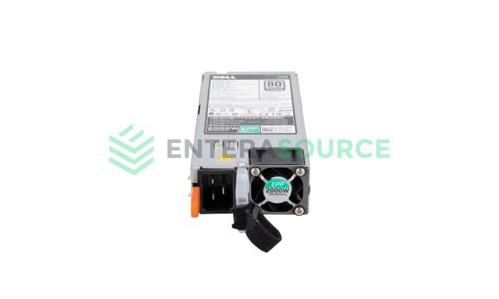 Dell T8MTC C4130 VRTX R740 R840 R940 T640 C19 2000W 80+ Platinum AC Power Supply Base View