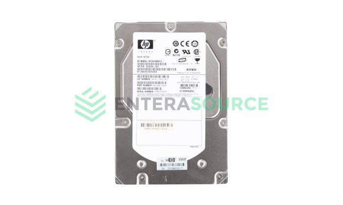 HPE 454228-002 300GB 15K SAS LFF 3Gbps DP Hard Drive Base View
