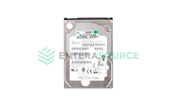 HPE 796365-003 900GB 10K SAS SFF 12Gbps ENT SC Hard Drive Base View