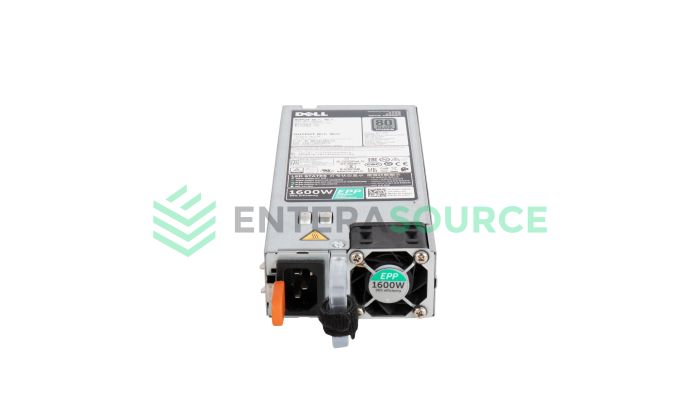 Dell YJ95T PE R530 R830 R640 R740 R940 T640 1600W 80+ Titanium AC Power Supply Base View