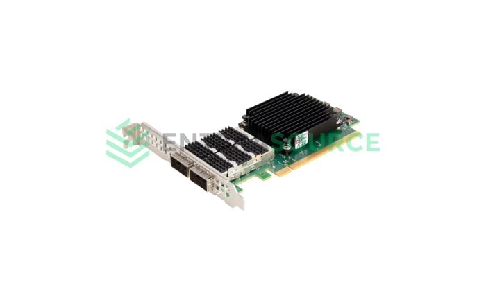 Dell 8P2T2 Dual Port 200GB QSFP56 PCI-E HFA [Full Height] | Mellanox CX623106A Base View