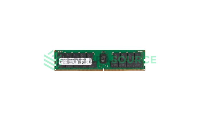 Micron MTA36ASF8G72PZ-3G2E1 64GB DDR4-3200AA PC4-25600 2Rx4 Server Memory Module Base View