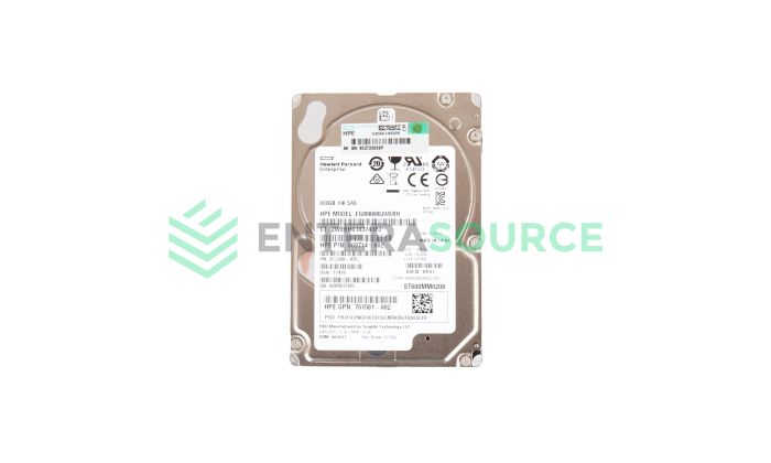 HPE 869714-002 600GB 10K SAS SFF 12Gbps ENT SC Hard Drive Base View