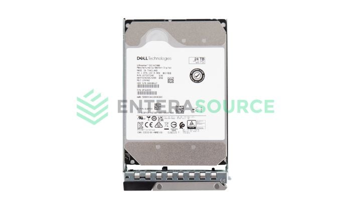 Dell J0PVX 24TB 7.2K NL SAS 3.5" 12Gbps Hard Drive | WDC WUH722424AL5200 Base View