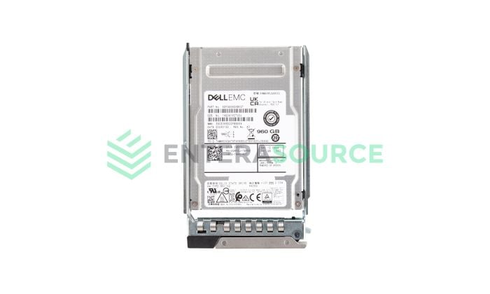 Dell GRY0J 960GB BiCS SAS 2.5" 12Gbps RI SED Solid State Drive | KRM6VRUG960G Base View