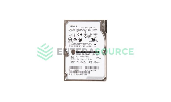 Hitachi HUC106060CSS600 600GB 10K SAS 2.5" 6Gbps Hard Drive | 0B25681 Base View