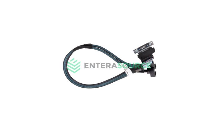 Dell JTKYP PowerEdge R740xd 24 Bay 2.5 PERC to Mini SAS HD (SFF-8643) RAID Cable Top View
