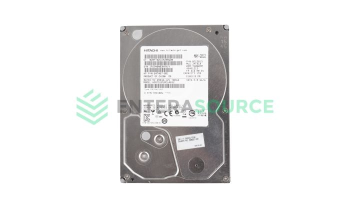 HPE 647467-001 1TB 7.2K SATA LFF 6Gbps Hard Drive | Hitachi HDS721010CLA632 Base View