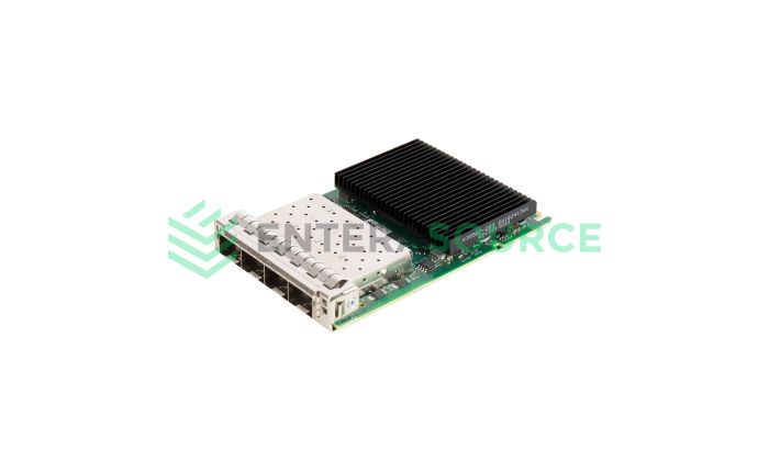 Dell Y4VV5 Quad Port 25GB SFP28 OCP 3.0 Mezzanine Adapter | Intel E810-XXVDA4 Base View