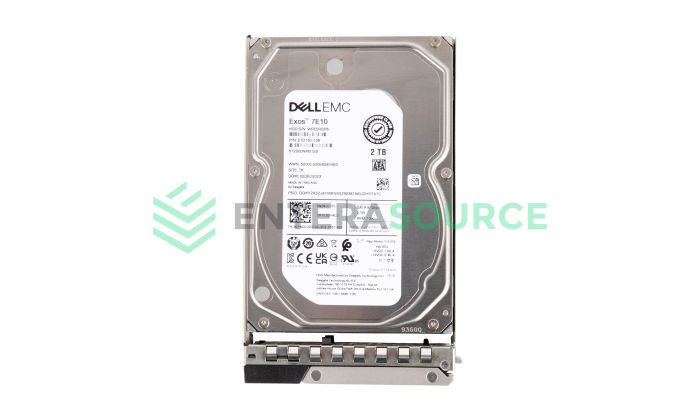 Dell 0Y4CD 2TB 7.2K SATA 3.5" 6Gbps Hard Drive | Seagate ST2000NM012B Base View