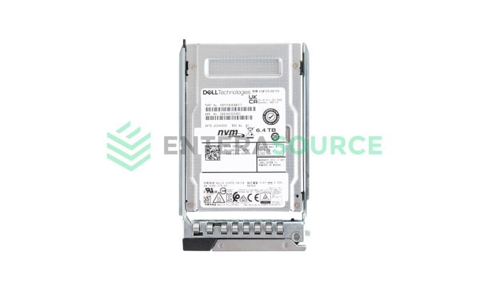 Dell 8RJJ9 6.4TB BiCS NVMe 2.5" Gen4 x4 MU ISE Solid State Drive | KCM7XVUG6T40 Base View