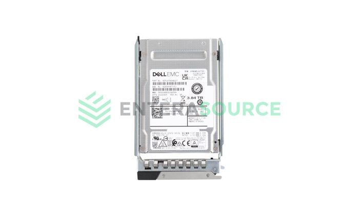 Dell FH1W9 3.84TB BiCS SAS 2.5" 12G RI SED FIPS Solid State Drive | KPM6WRUG3T84 Base View