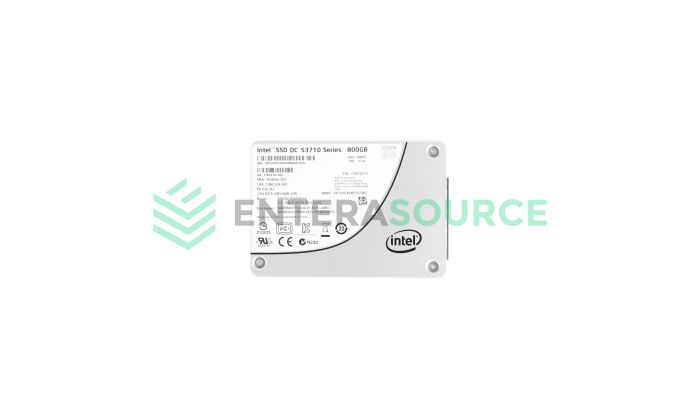 Intel SSDSC2BA800G4 DC S3710 800GB MLC SATA SSD 2.5" 6Gbps WI Solid State Drive Base View