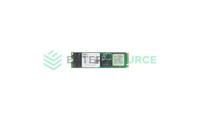 Dell HN8H6 BOSS-N1 960GB TLC NVMe M.2 2280 Gen4 RI SED SSD | Micron MTFDKBA96TDZ Base View