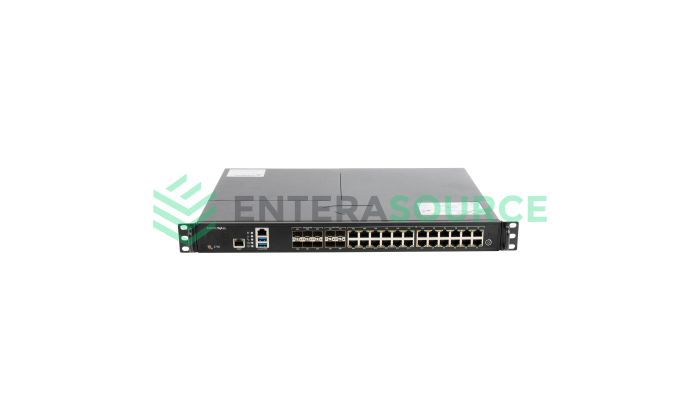SonicWall NSA 3700 6x 10GB SFP+, 4x 5GB SFP+, 24x 1GBASE-T Port HA Firewall Base View