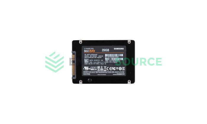 Samsung MZ-76E250 860 EVO 250GB MLC SATA SSD 2.5" 6Gbps RI Solid State Drive Base View