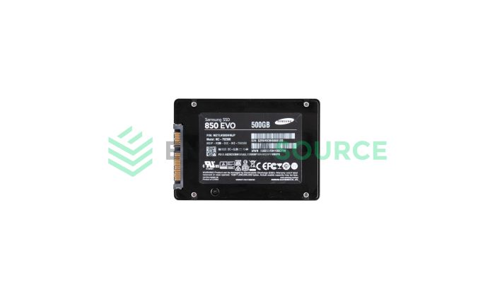 Samsung MZ-75E500 850 EVO 500GB MLC SATA SSD 2.5" 6Gbps RI Solid State Drive Base View