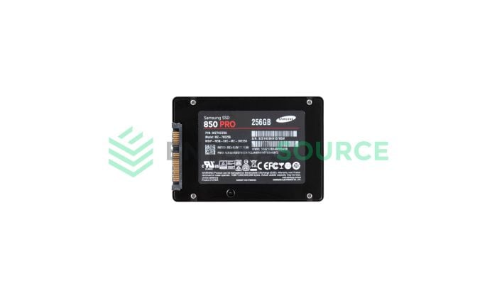 Samsung MZ-7KE256 850 PRO 256GB MLC SATA SSD 2.5" 6Gbps RI Solid State Drive Base View