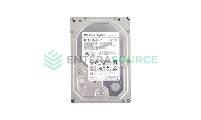 Western Digital HUS726T6TAL5201 6TB 7.2K SAS 3.5" 12Gbps Hard Drive | 0B36049 Base View