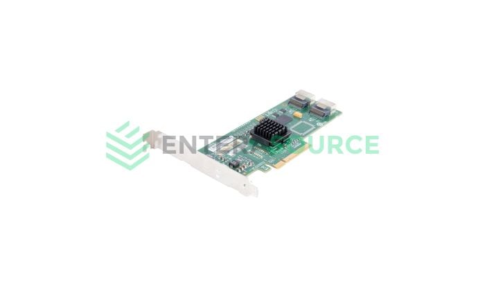 LSI SAS3081E-R SATA/SAS SAS3081E-R 3Gb/s PCI-Express 1.1 RAID Controller Card Base View