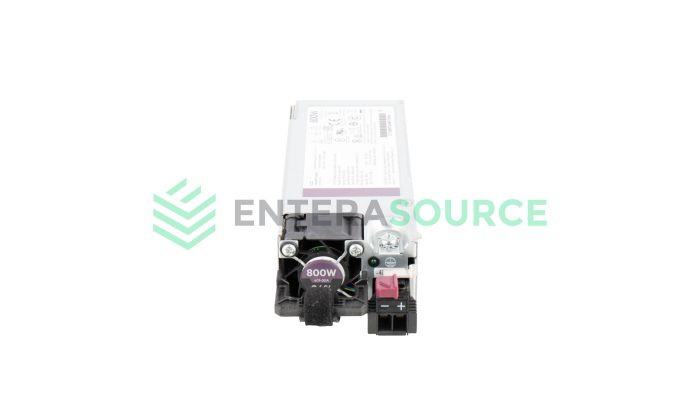 HPE 865432-401 ProLiant Gen10 -48VDC 800W FS LH 80+ Hot Plug Power Supply Base View