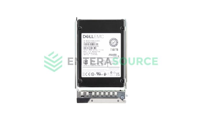 Dell R1J8J 7.68TB TLC NVMe U.2 2.5" Gen4 x4 RI Solid State Drive | MZ-WLR7T6B Base View