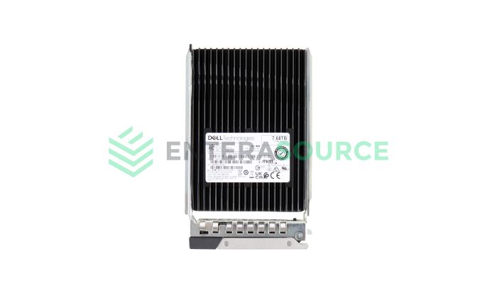 Dell 91KYJ 7.68TB TLC NVMe U.2 2.5" Gen4 x4 RI Solid State Drive | Micron MTFDKCC7T6TFR Base View
