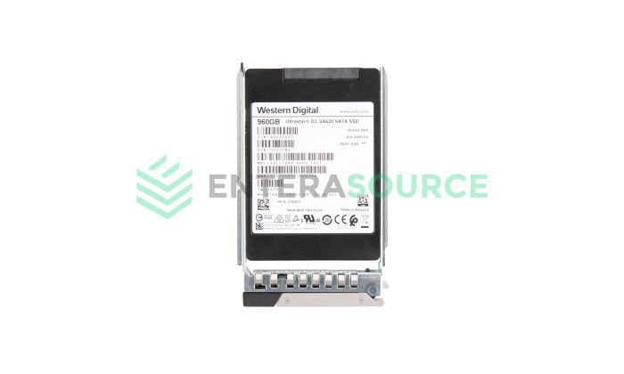 Dell T6NF0 960GB MLC SATA 2.5" 6Gbps RI Solid State Drive | SDLF1DAR-960G-1H Base View